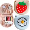 2Pcs Mini Sewing Project Kit