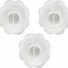 3 PCS Tub Drain Protector Hair Catcher