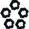 5 PCS Satin Hair Scrunchies