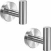 2 PCS Towel Hooks-Brushed Nickel