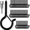 48 PCS Screw Hooks