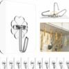 12 PCS Wall Hooks 13lb(Max)